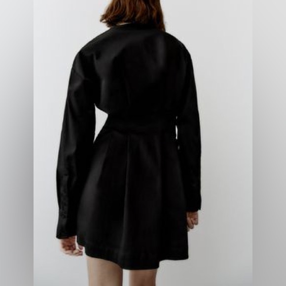 ZARA BOX PLEAT DRESS - Picture 5 of 6